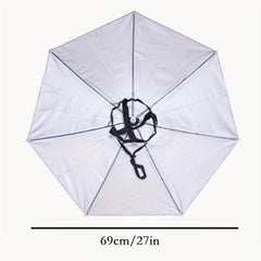 Umbrella Hats Fishing Cap Beach Umbrella Headband for Outdoor Activities