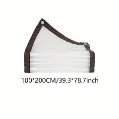 Waterproof PVC Tarp 100 G/M with Eyelets for Gazebo