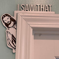 Jesus Door Frame Decoration Accessory Scene Room Ornament Add Fun to Door Frame