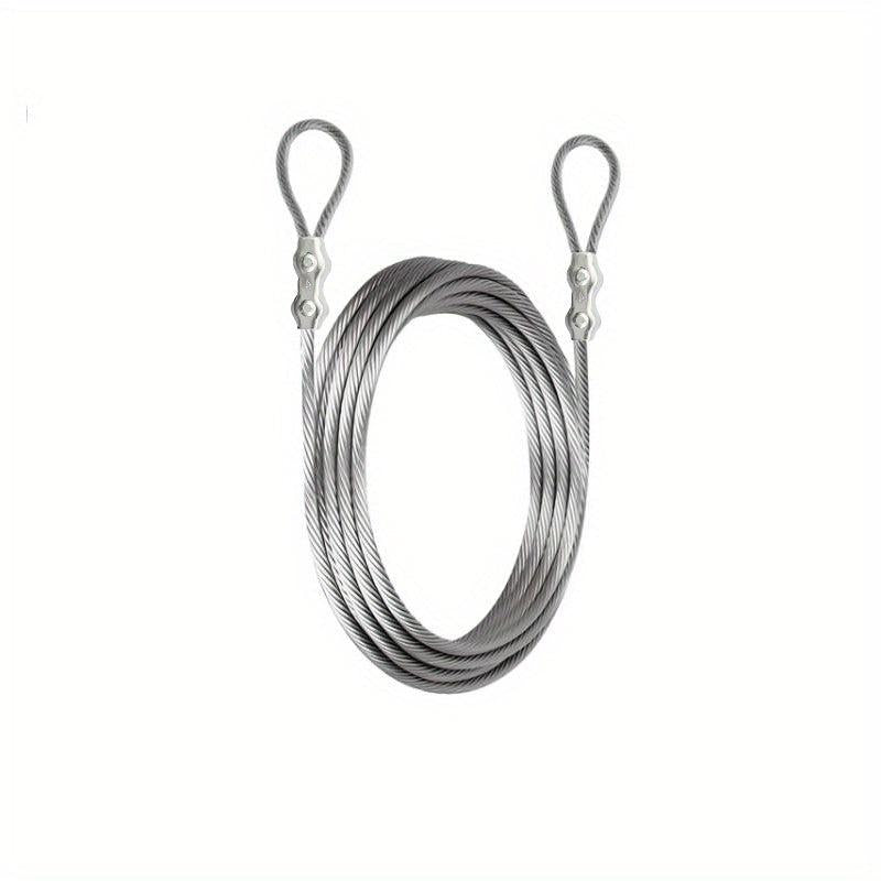 4pcs 12ft 2mm Stainless Steel Cable Wire Rope for Sun Shade Sail Fixing