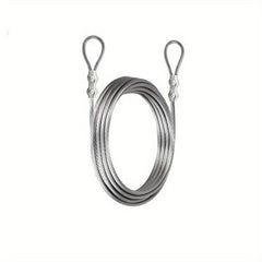 4pcs 12ft 2mm Stainless Steel Cable Wire Rope for Sun Shade Sail Fixing