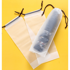 Matte Translucent Umbrella Storage Bag Drawstring Cover