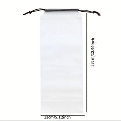 Matte Translucent Umbrella Storage Bag Drawstring Cover
