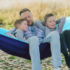 Double & Single Portable Hammock Lightweight Nylon Parachute