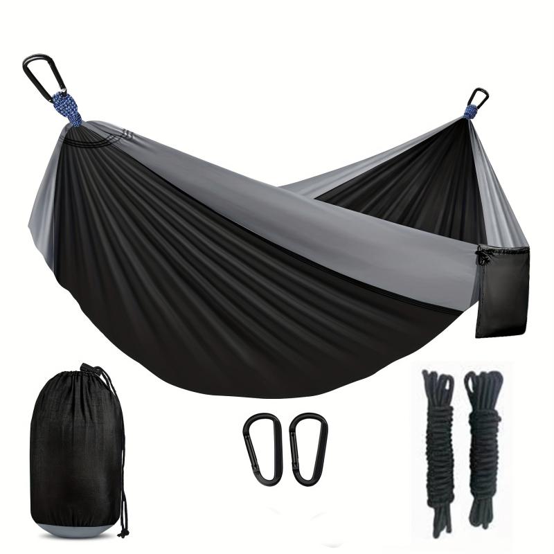 Double & Single Portable Hammock Lightweight Nylon Parachute