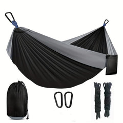 Double & Single Portable Hammock Lightweight Nylon Parachute