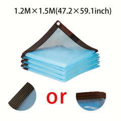 Clear Tarps Heavy Duty Waterproof Tarp with Grommets