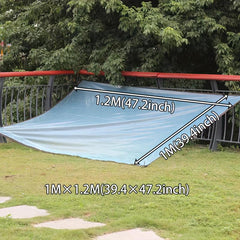 Clear Tarps Heavy Duty Waterproof Tarp with Grommets