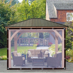 Clear Tarps Heavy Duty Waterproof Tarp with Grommets