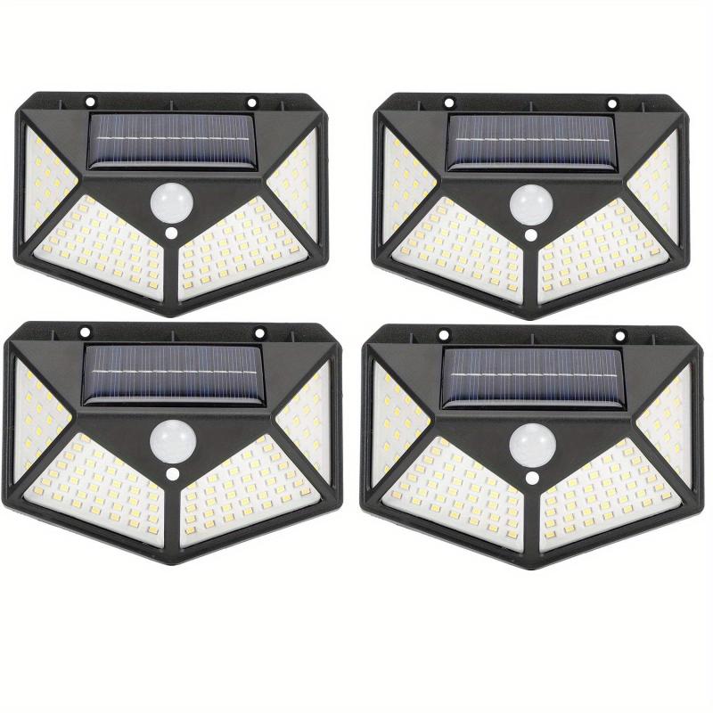 100 LED Solar Outdoor Lights Waterproof Motion Sensor Bright for Garden Pathway