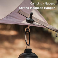 Camping Lights Magnetic Hook Tent Canopy Carabiner Hanger