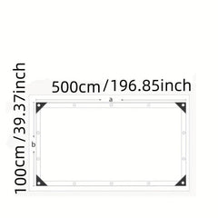 Stylish Balcony Privacy Screen for Deck Pool Fence Railing