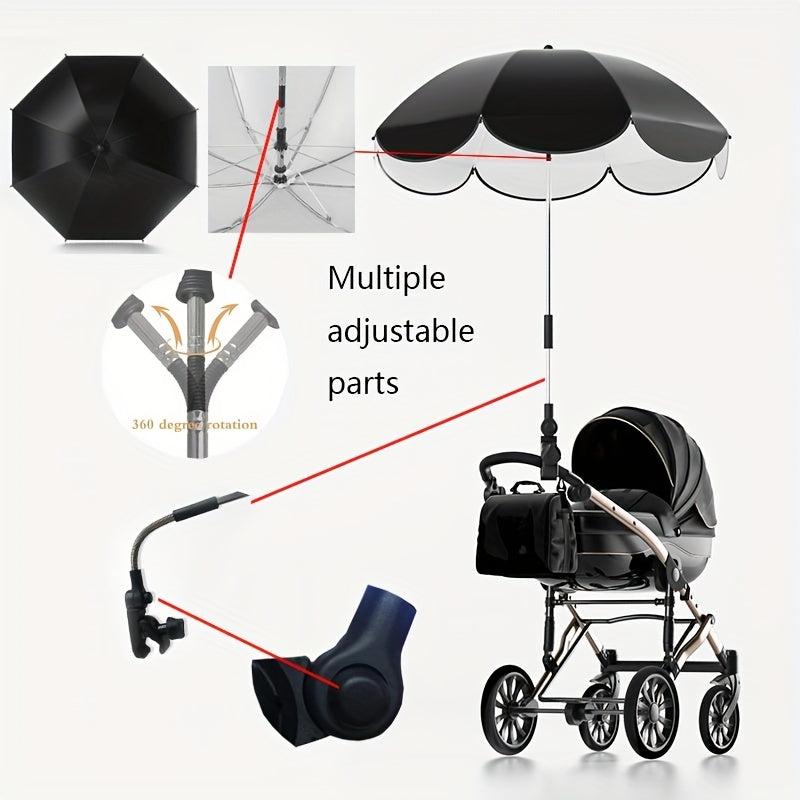 Adjustable Summer Stroller Umbrella for Protection
