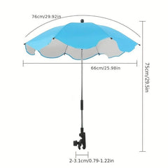Adjustable Summer Stroller Umbrella for Protection