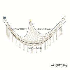 Animal Hammock Toy Organizer for Kids Room - Stuffed Animal Holder Net