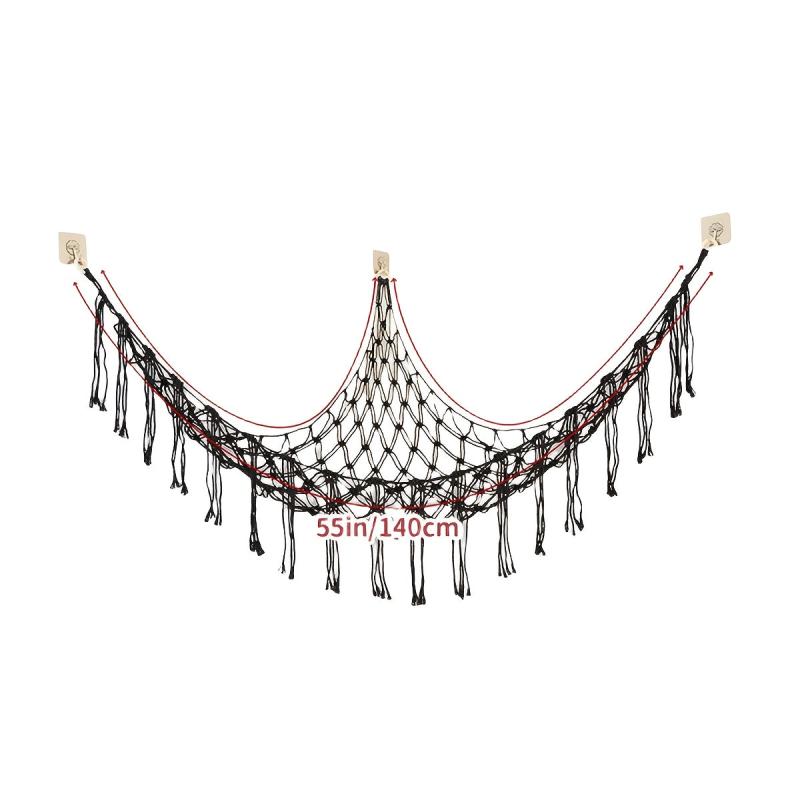 Animal Hammock Toy Organizer for Kids Room - Stuffed Animal Holder Net