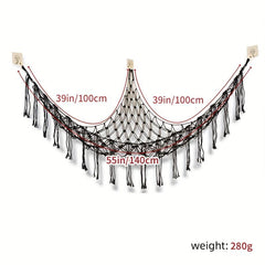 Animal Hammock Toy Organizer for Kids Room - Stuffed Animal Holder Net