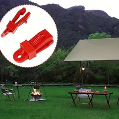 12pcs Awning Clamp Set Tent Snaps Hangers Camping Clips Tent Tighten Lock Grip