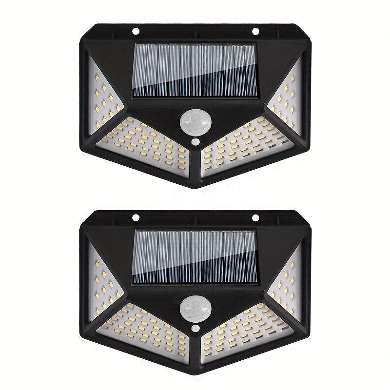 Solar Wall Lamp Outdoor Yard Light Human Body Induction Waterproof LED