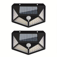 Solar Wall Lamp Outdoor Yard Light Human Body Induction Waterproof LED