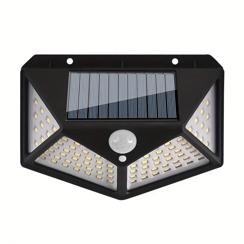 Solar Wall Lamp Outdoor Yard Light Human Body Induction Waterproof LED