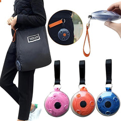Foldable Reusable Shopping Bags in Storage Case and Lock