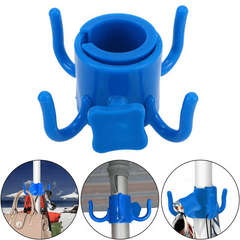 Plastic Beach Umbrella Hook 4 Needle Hanging Hook Towel Camera Sunglasses Bag