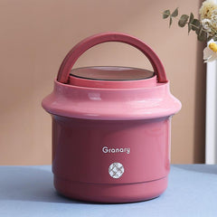 1pc Portable Layered Lunch Box Microwave Lunch Box For Office Workers