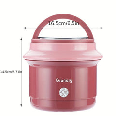 1pc Portable Layered Lunch Box Microwave Lunch Box For Office Workers