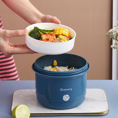 1pc Portable Layered Lunch Box Microwave Lunch Box For Office Workers