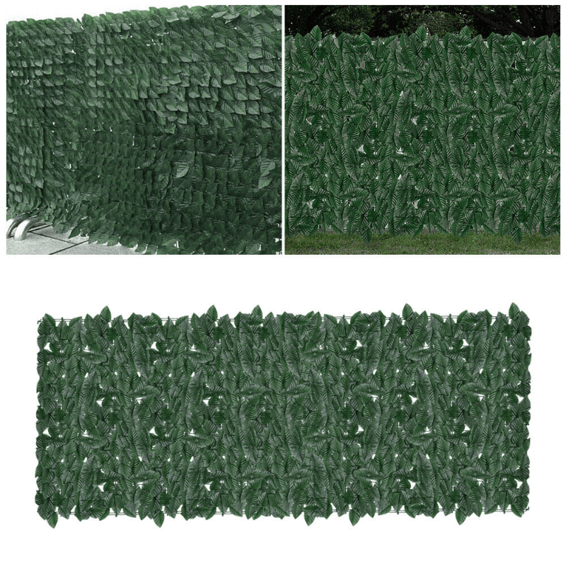 Artificial Ivy Privacy Fence Plastic Leaf Net Balcony Fence