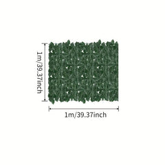 Artificial Ivy Privacy Fence Plastic Leaf Net Balcony Fence