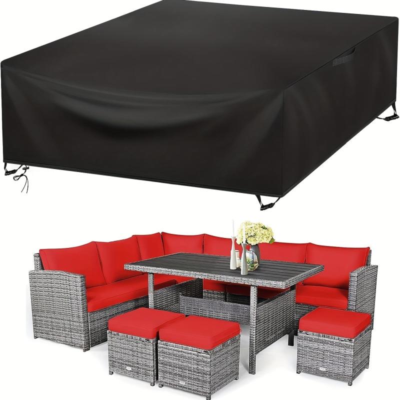 Outdoor Furniture Covers Waterproof Heavy 210D Combo Sofa Cover 180x120