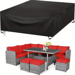 Outdoor Furniture Covers Waterproof Heavy 210D Combo Sofa Cover 180x120