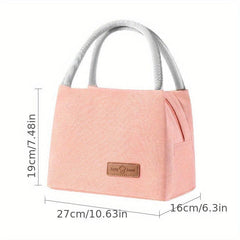 Large Insulated Lunch Bag for Travel Work School Picnic