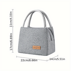 Large Insulated Lunch Bag for Travel Work School Picnic