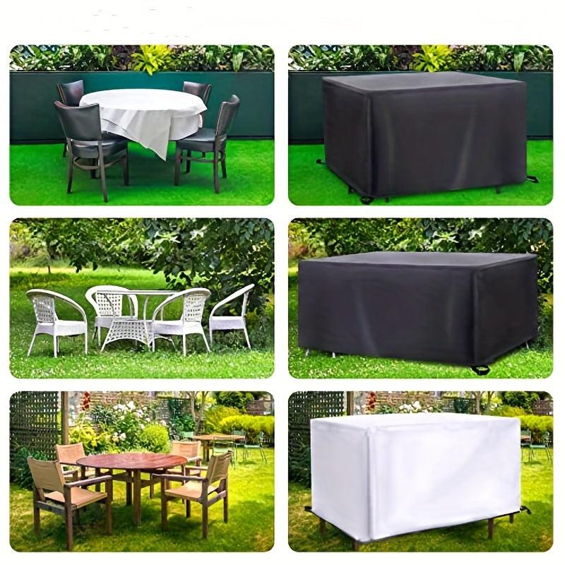 Waterproof Garden Table Cover 420D Oxford Tear Resistant Furniture Cover