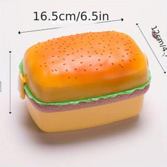 Kids' Double Tier Bento Box Set with Tableware