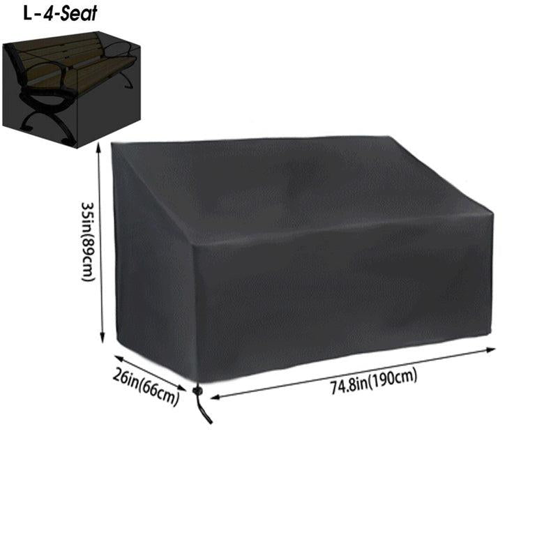 Waterproof Garden Loveseat Cover Anti UV Sofa Cover