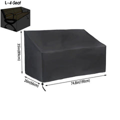 Waterproof Garden Loveseat Cover Anti UV Sofa Cover
