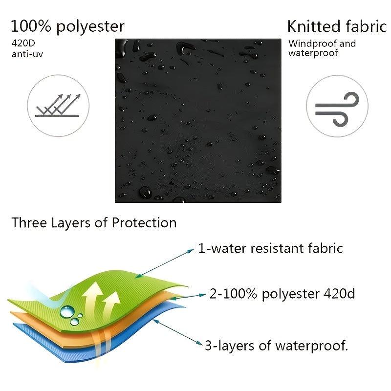 Waterproof Garden Loveseat Cover Anti UV Sofa Cover