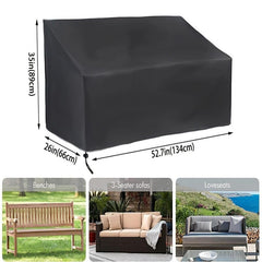 Waterproof Garden Loveseat Cover Anti UV Sofa Cover