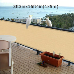 Balcony Privacy Screen Fence Cover UV Protection Shield Outdoor Fencing Net