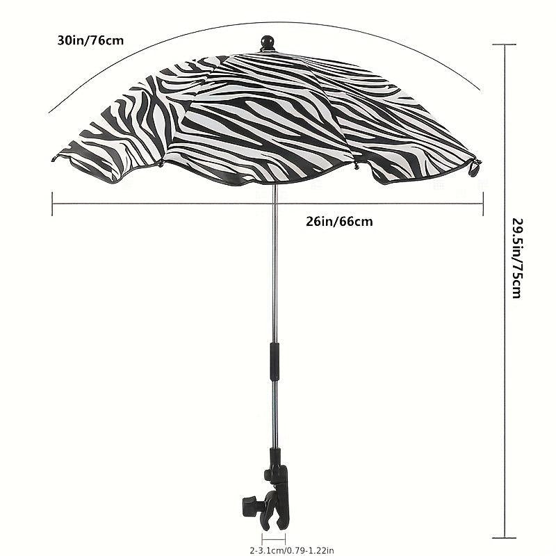 Summer Baby Stroller Umbrella Adjustable Angle Shaft & Patterns