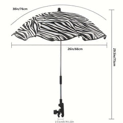 Summer Baby Stroller Umbrella Adjustable Angle Shaft & Patterns
