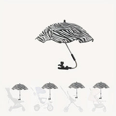 Summer Baby Stroller Umbrella Adjustable Angle Shaft & Patterns