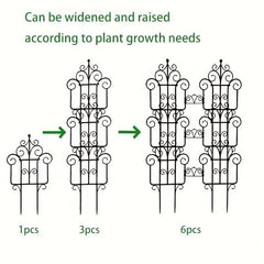 3 Plant Trellis for Climbing Plants & Flower Pots