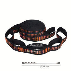 Outdoor Hammock Binding Set Knot Reinforced Polyester 5 Loops 14 Loops