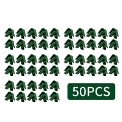 50pcs Cross Buckle Plant Support Gardening Pole Climbing Vine Frame