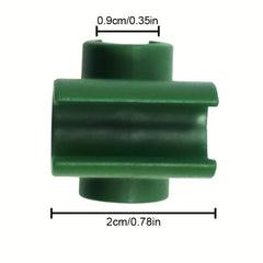 50pcs Cross Buckle Plant Support Gardening Pole Climbing Vine Frame